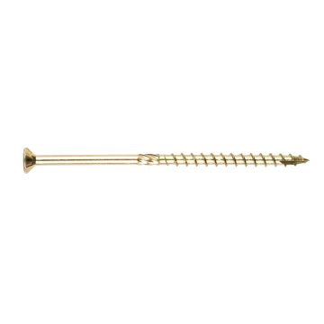 Countersunk head carpentry wood screw