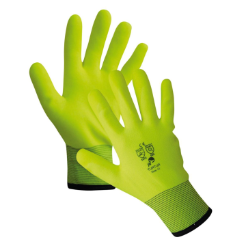 Quilted winter gloves 