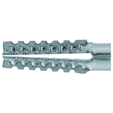 Steel plug for aerated concrete