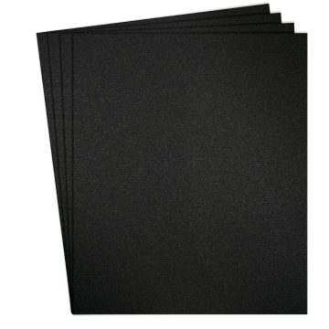 Waterproof sandpaper sheet