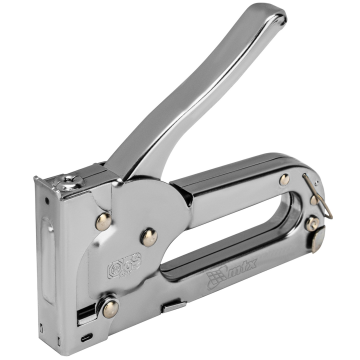 Metal upholstery stapler