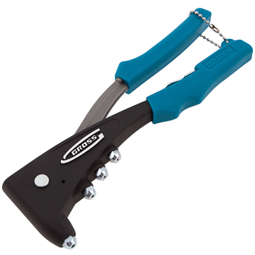 Riveter for blind rivets, cast iron, reinforced