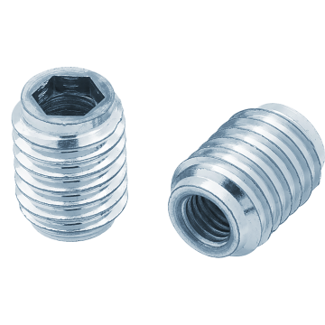 Insert nut with hex socket