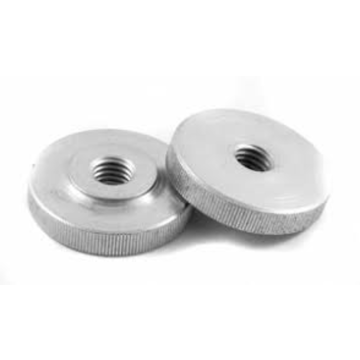 Low knurled nut
