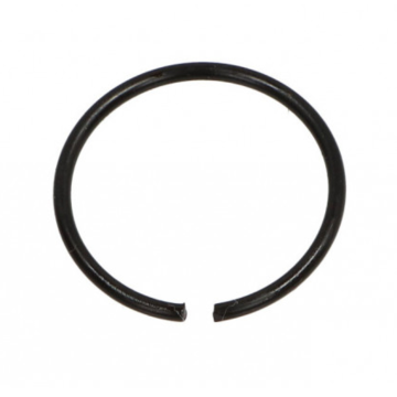 Snap ring made of round wire