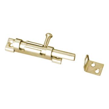 Decorative tower bolt, thin