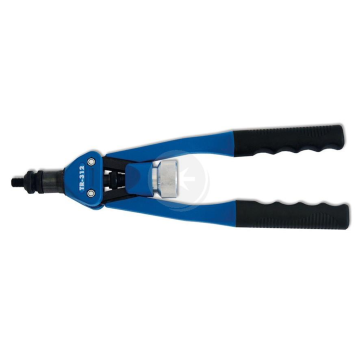 Riveter for blind rivets - forehead type