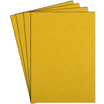 Waterproof sanding sheets