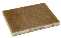 Abrasive sponge, flexible