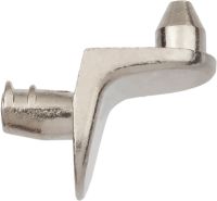 Furniture support with bolt, long, L type
