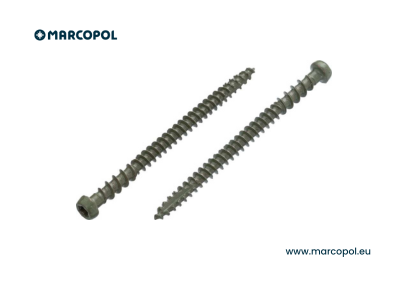 Marcopol terrace screws. The choice for durability and aesthetic installation